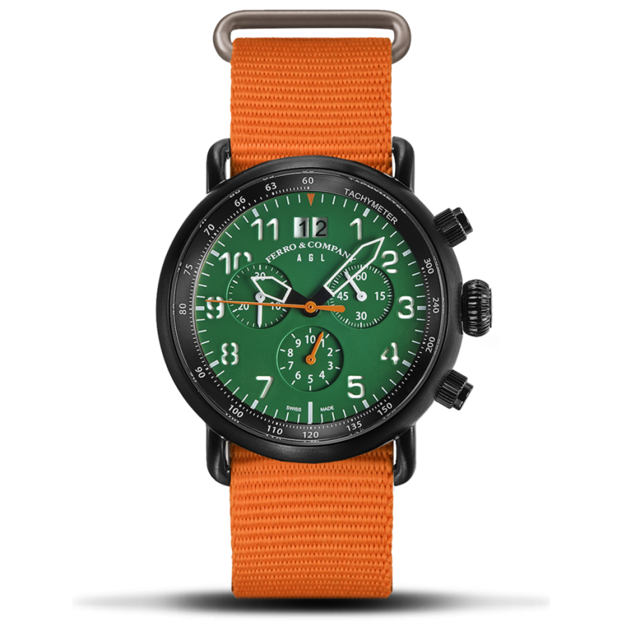 AGL CHRONOGRAPH QUARTZ Orange Canada British Columbia Vancouver