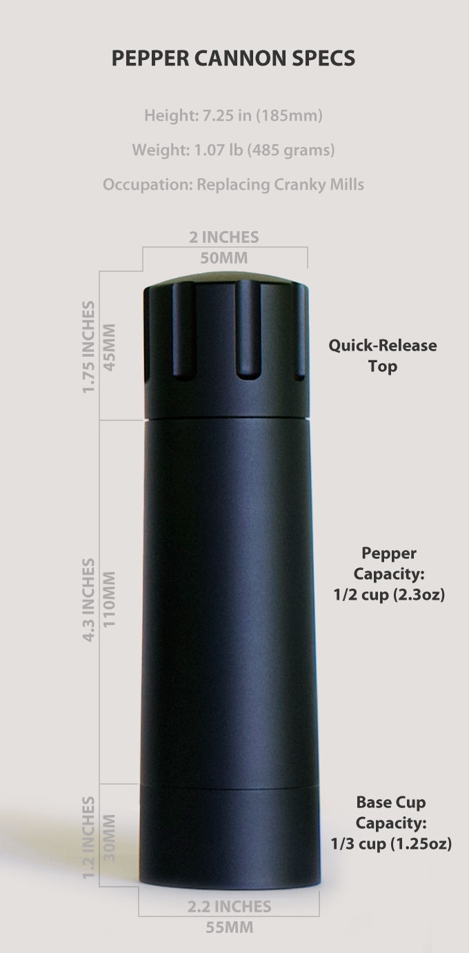 Mannkitchen Pepper Cannon Review: Is the $199 Grinder Worth It?